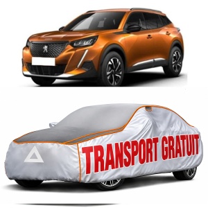 Prelata Antigrindina pentru auto Peugeot 2008 II 2019- - husa protectie antigrindina si intemperii meteo severe - anti-grindina vijelii furtuni pentru auto