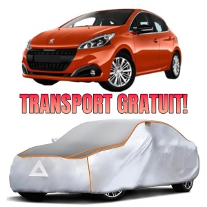 Prelata Antigrindina pentru auto Peugeot 208 (2012-2019) - husa protectie antigrindina si intemperii meteo severe - anti-grindina vijelii furtuni pentru auto