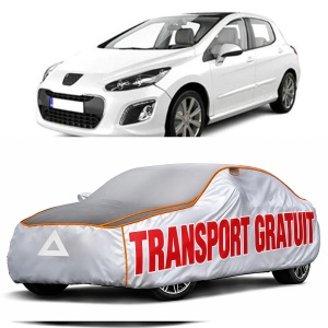 Prelata Antigrindina pentru auto Peugeot 308 I 2008-2013 - husa protectie antigrindina si intemperii meteo severe - anti-grindina vijelii furtuni pentru auto
