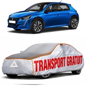 Prelata Antigrindina pentru auto Peugeot E-208 (2020-) - husa protectie antigrindina si intemperii meteo severe - anti-grindina vijelii furtuni pentru auto