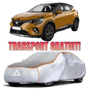 Prelata Antigrindina pentru auto Renault Captur II (Jb/Je) (2019 - prezent) - husa protectie antigrindina si intemperii meteo severe - anti-grindina vijelii furtuni pentru auto