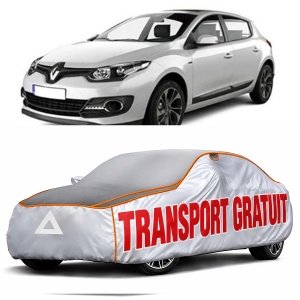 Prelata Antigrindina pentru auto Renault Megane III (Hatchback) (2008-2015) - husa protectie antigrindina si intemperii meteo severe - anti-grindina vijelii furtuni pentru auto