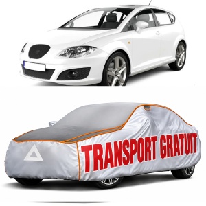 Prelata Antigrindina pentru auto Seat Leon (2005-2012) - husa protectie antigrindina si intemperii meteo severe - anti-grindina vijelii furtuni pentru auto