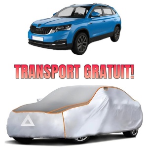 Prelata Antigrindina pentru auto Skoda Kamiq (2019-) - husa protectie antigrindina si intemperii meteo severe - anti-grindina vijelii furtuni pentru auto