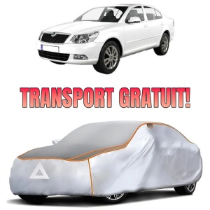 Prelata Antigrindina pentru auto Skoda Octavia II 2004-2013 - husa protectie antigrindina si intemperii meteo severe - anti-grindina vijelii furtuni pentru auto