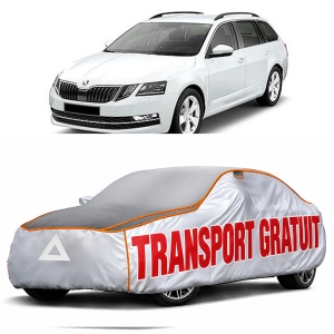 Prelata Antigrindina pentru auto Skoda Octavia III (2013-2019) - husa protectie antigrindina si intemperii meteo severe - anti-grindina vijelii furtuni pentru auto
