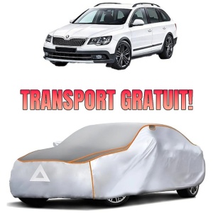Prelata Antigrindina pentru auto Skoda Superb III (2015-) - husa protectie antigrindina si intemperii meteo severe - anti-grindina vijelii furtuni pentru auto