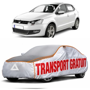 Prelata Antigrindina pentru auto Volkswagen Polo 6R V (Typ 6R / 6C / 61) 2009-2017 - husa protectie antigrindina si intemperii meteo severe - anti-grindina vijelii furtuni pentru auto