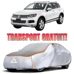 Prelata Antigrindina pentru auto Volkswagen Touareg II 2010-2018 - husa protectie antigrindina si intemperii meteo severe - anti-grindina vijelii furtuni pentru auto