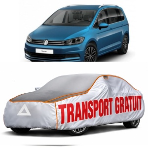 Prelata Antigrindina pentru auto Volkswagen Touran (2011 - prezent) - husa protectie antigrindina si intemperii meteo severe - anti-grindina vijelii furtuni pentru auto