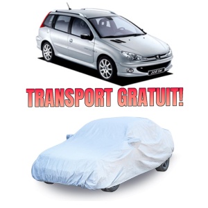 Prelata auto compatibila cu Peugeot 206 husa exterioara pentru protectie auto