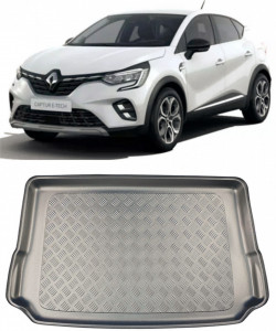 Renault Captur Tavita pentru portbagaj compatibila Renault Captur II E-Tech fabricatie 08.2022 - prezent, caroserie suv, portbagaj superior, podea variabila in pozitie superioara accesorii pentru autoturismul tau - masina v110399