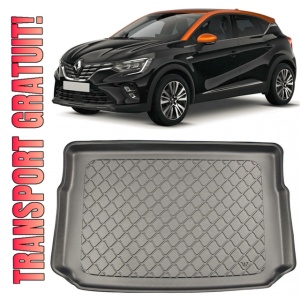 Renault Captur Tavita pentru portbagaj compatibila Renault Captur II E-Tech PHEV fabricatie 06.2020 - prezent, caroserie suv, portbagaj superior, podea variabila in pozitie superioara
