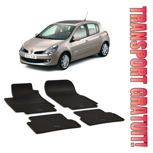 Renault Clio III (2005-2012) Set 4 covorase auto cauciuc Urban Line