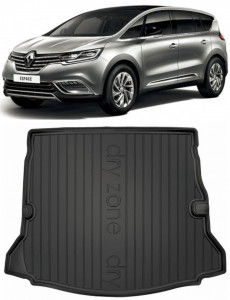 Renault Espace V din 04.2015 - Prezent Van Rand 3 Culcat *2, Tavita Pentru Portbagaj Lux Premium Dedicata, accesorii pentru autoturismul tau - masina v178749