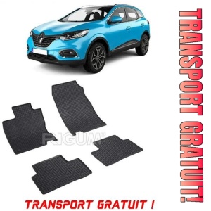 Renault Kadjar, Suv, fabricat din 06.2015 - Prezent, set covorase auto dedicate, din cauciuc 100% Premium - Transport Gratuit