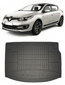 Renault Megane III Hatchback din 11.2008 - 12.2015 *1, Tavita Pentru Portbagaj Lux Premium Dedicata, accesorii pentru autoturismul tau - masina v200262