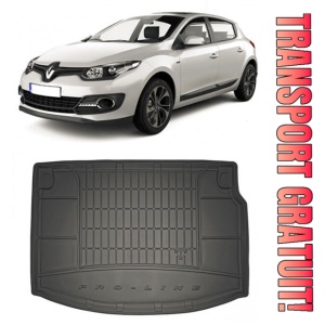 Renault Megane III Hatchback din 11.2008 - 12.2015 *1, Tavita Pentru Portbagaj Lux Premium Dedicata,