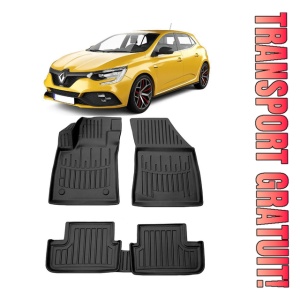Renault Megane IV (Hatchback) (2015-2025) Set Covorase Auto Cauciuc Umbrella Modern Line
