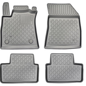 Renault Megane IV, Sedan, Din 01.2017 - Prezent , Set Covorase Auto Tip Tavita Premium 3D, din cauciuc accesorii pentru autoturismul tau - masina v174433