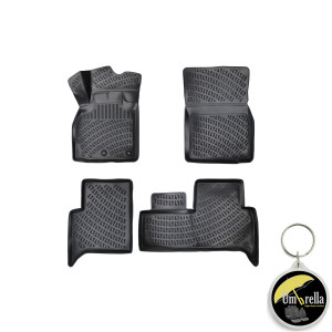 Renault Scenic III 2009-2016 Set 4 covorase auto din cauciuc tip tavita premium line 3D accesorii pentru autoturismul tau - masina v242591
