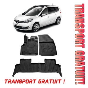 Renault Scenic III (2009-2016) Set covorase auto cauciuc G.Modern Line 3D transport gratuit