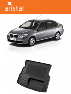 Renault Symbol I Sedan din 2001 - 2006, Tavita Pentru Portbagaj Lux Premium Dedicata, Cu Cavitate In Portbagaj *1 accesorii pentru autoturismul tau - masina v193874
