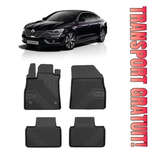 Renault Talisman Din 01.2016 - Prezent, Sedan , Set Covorase Auto Tip Tavita Premium 3D, din cauciuc