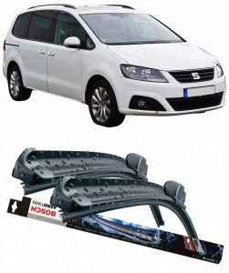 Seat Alhambra Set 2 stergatoare parbriz Bosch Bosch Aerotwin 70 cm/40 cm compatibile cu Seat Alhambra (710, 711) din 2010-2015 (70 cm / 40 cm) accesorii pentru autoturismul tau - masina v123615