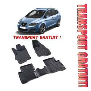 Seat Altea 2004-2015 Set 4 covorase auto din cauciuc tip tavita premium line 3D - Transport Gratuit!