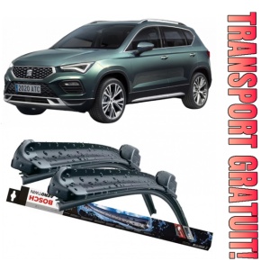 Seat Ateca Set 2 stergatoare parbriz Bosch Aerotwin 600/475mm compatibile cu Seat Ateca (2016-prezent) (65 cm / 45 cm)