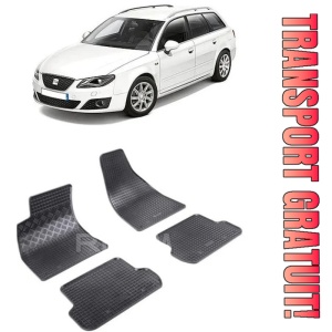 Seat Exeo, Combi, fabricat din 2009 - 2013, set covorase auto dedicate, din cauciuc 100% Premium