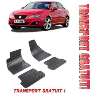 Seat Exeo, Sedan, fabricat din 2009 - 2013, set covorase auto dedicate, din cauciuc 100% Premium - Transport Gratuit