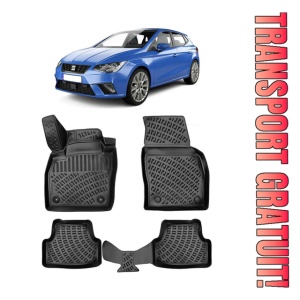 Seat Ibiza V 2017-2025 Set Covorase Auto Cauciuc Premium Umbrella