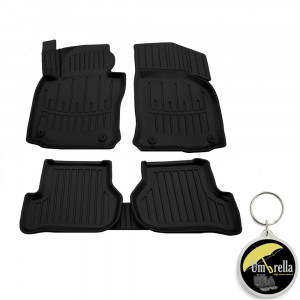 Seat Leon II (1P) (2005-2012) Set covorase auto cauciuc G.Modern Line 3D accesorii pentru autoturismul tau - masina v243833