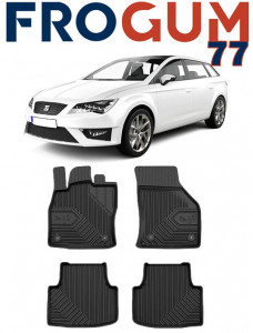 Seat Leon IV Kl Din 03.2020 - Prezent, Hatchback , Set Covorase Auto Tip Tavita Premium 3D, din cauciuc accesorii pentru autoturismul tau - masina v168953