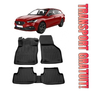 Seat Leon IV (KL1/KL8) (2020-2025) Set covorase auto cauciuc G.Modern Line 3D