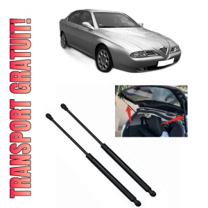 Set 2 amortizoare portbagaj haion ALFA ROMEO 166 (936_) din 1998-2007, 2 bucati, KROSNO, 4 stickere auto ALFA ROMEO