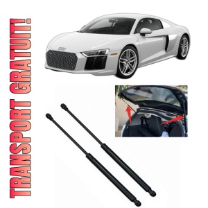 Set 2 amortizoare portbagaj haion AUDI R8 Spyder (4S9, 4SR) din 2016-2021, 2 bucati, KROSNO, 4 stickere auto AUDI