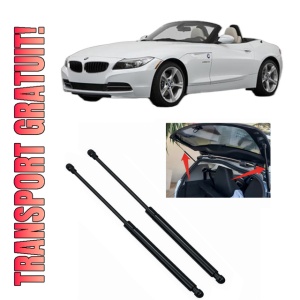 Set 2 amortizoare portbagaj haion BMW Seria Z4 Roadster (E89) din 2009-2016, 2 bucati, KROSNO, 4 stickere auto BMW Seria