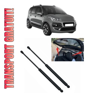 Set 2 amortizoare portbagaj haion CITROEN C3 PICASSO (SH_) din 2008-2017, 2 bucati, MAGNUM TECHNOLOGY, 4 stickere auto CITROEN