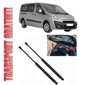 Set 2 amortizoare portbagaj haion CITROEN JUMPY II (VF7) din 2007-2016, 2 bucati, KROSNO, 4 stickere auto CITROEN