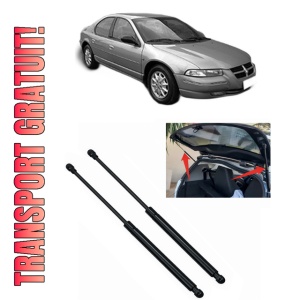 Set 2 amortizoare portbagaj haion DODGE STRATUS din 2001-2005, 2 bucati, KROSNO, 4 stickere auto DODGE