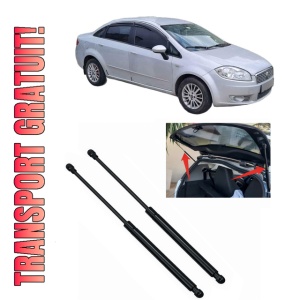 Set 2 amortizoare portbagaj haion FIAT LINEA (323_, 110_) din 2007-2013, 2 bucati, KROSNO, 4 stickere auto FIAT