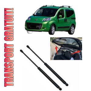 Set 2 amortizoare portbagaj haion FIAT QUBO (225_) din 2008-2015, 2 bucati, KROSNO, 4 stickere auto FIAT