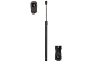Set 2 amortizoare portbagaj haion FORD FOCUS I (DAW, DBW) din 1998-2007, 2 bucati, MAGNUM TECHNOLOGY, 4 stickere auto FORD v6866