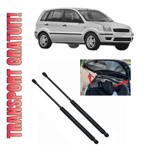 Set 2 amortizoare portbagaj haion FORD FUSION (JU_) din 2002-2012, 2 bucati, KROSNO, 4 stickere auto FORD