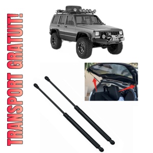 Set 2 amortizoare portbagaj haion JEEP CHEROKEE (XJ) din 1998-2001, 2 bucati, KROSNO, 4 stickere auto JEEP