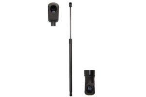 Set 2 amortizoare portbagaj haion MAZDA 6 Hatchback (GG) din 2002-2007, 2 bucati, MAGNUM TECHNOLOGY, 4 stickere auto MAZDA v4241