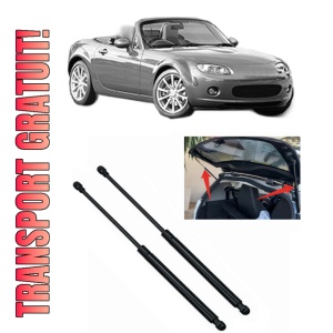 Set 2 amortizoare portbagaj haion MAZDA MX-5 III (NC) din 2005-2014, 2 bucati, KROSNO, 4 stickere auto MAZDA